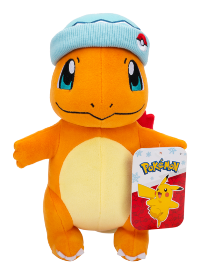 Pokemon Plush 8" Charmander with Beanie