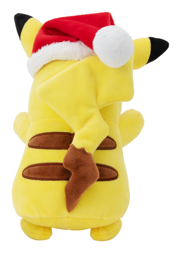 Pikachu with Santa Hat 8" - Seasonal Pokemon Plush