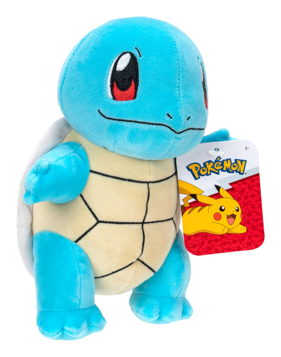 Pokemon Plush 8" Squirtle Pose 1 - Jazwares