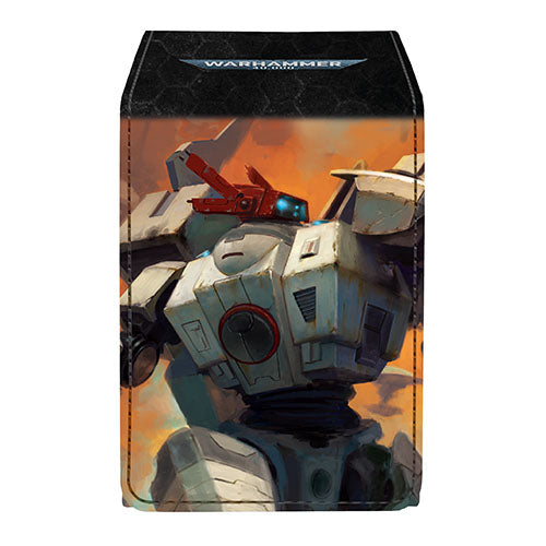 Warhammer 40k - Codex Aligned Alcove Flip Deck Box - Tau Empire - Ultra Pro