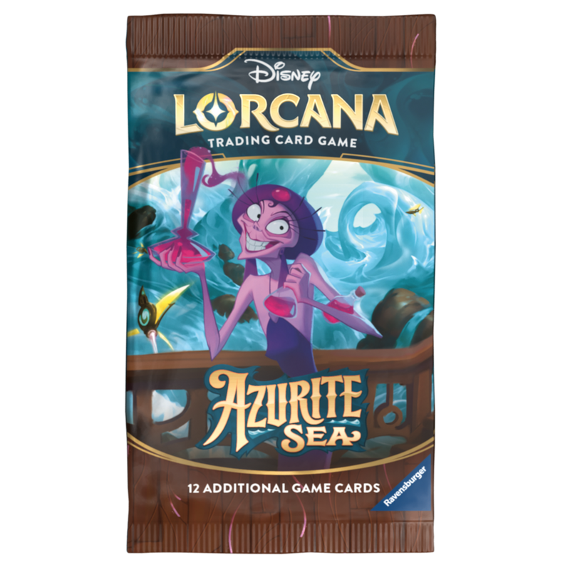 Disney Lorcana: Azurite Sea Booster Pack - Ravensburger