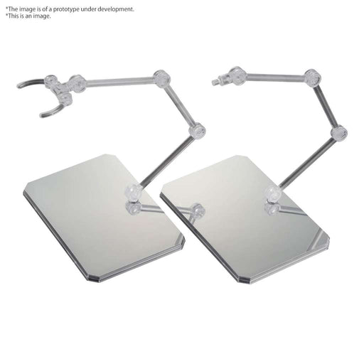 Action base 6 clear mirror stickers set - Bandai