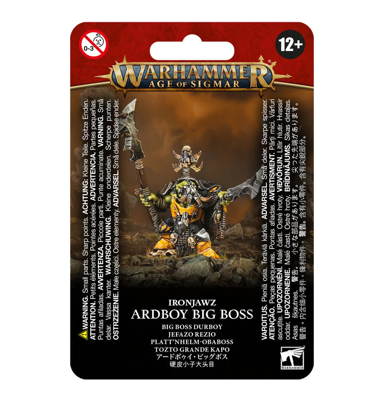 Orruk Warclans: Ardboy Big Boss - Games Workshop