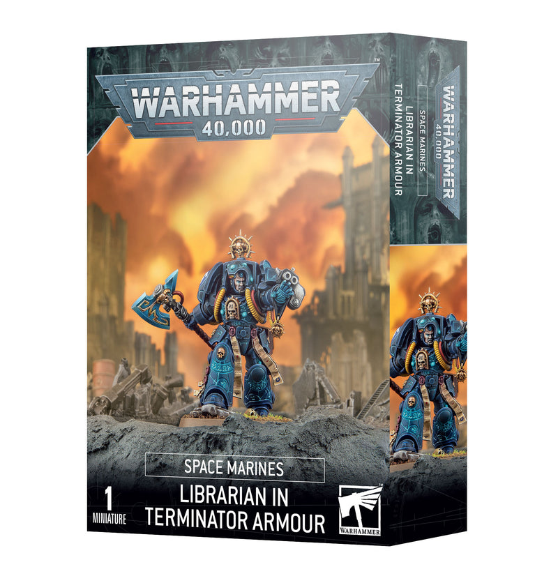 Space Marine Librarian in Terminator Armour - Games Workshop