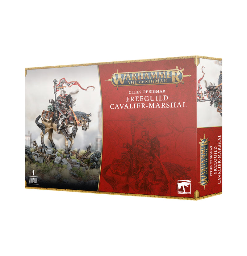Cities of Sigmar: Freeguild Cavalier Marshall