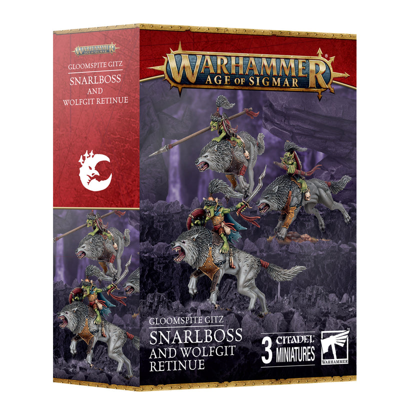 Gloomspite Gitz: Snarlboss & Wolfgit Retinue - Games Workshop