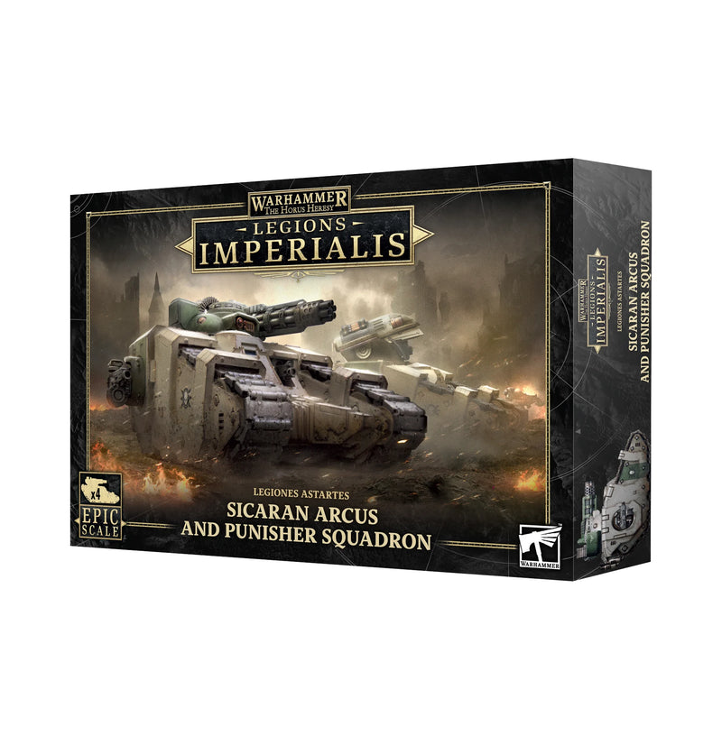Legions Imperialis: Sicaran Arcus/Punisher Squadron - Games Workshop