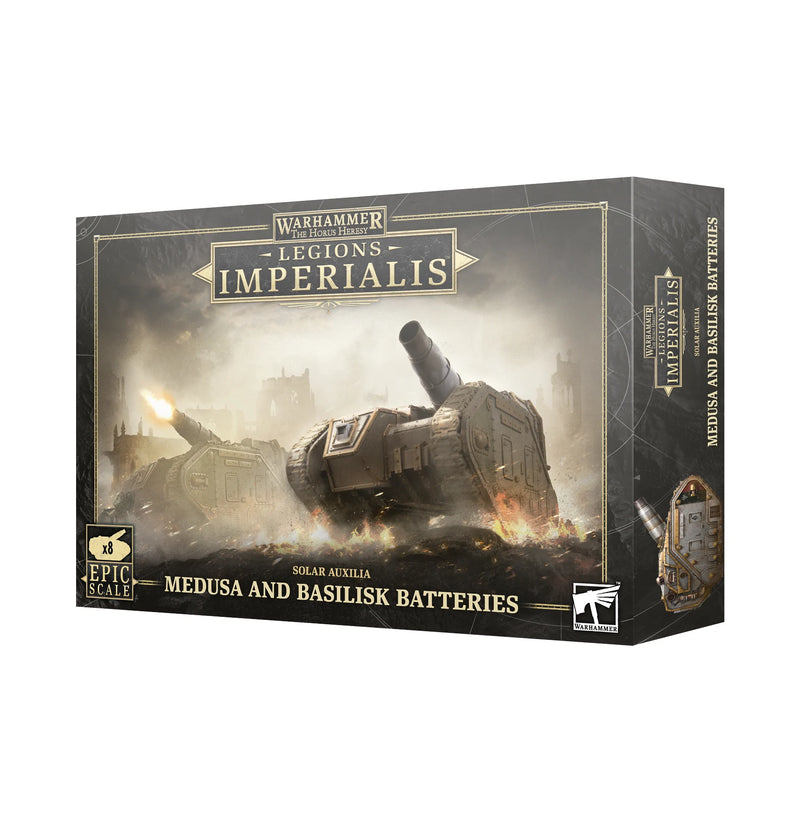 Legions Imperialis: Solar Auxillia Basilisks / Medusas - Games Workshop