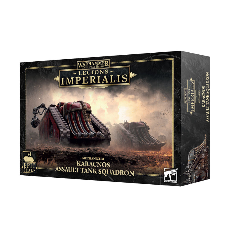Legions Imperialis: Mechanicum Karacnos Assault Tank Squadron - Games Workshop