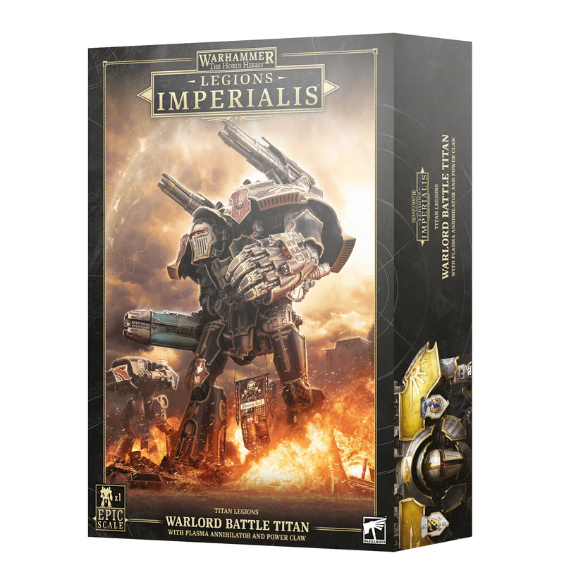 Legions Imperialis: Warlord Battle Titan with Plasma Annihilator - Games Workshop