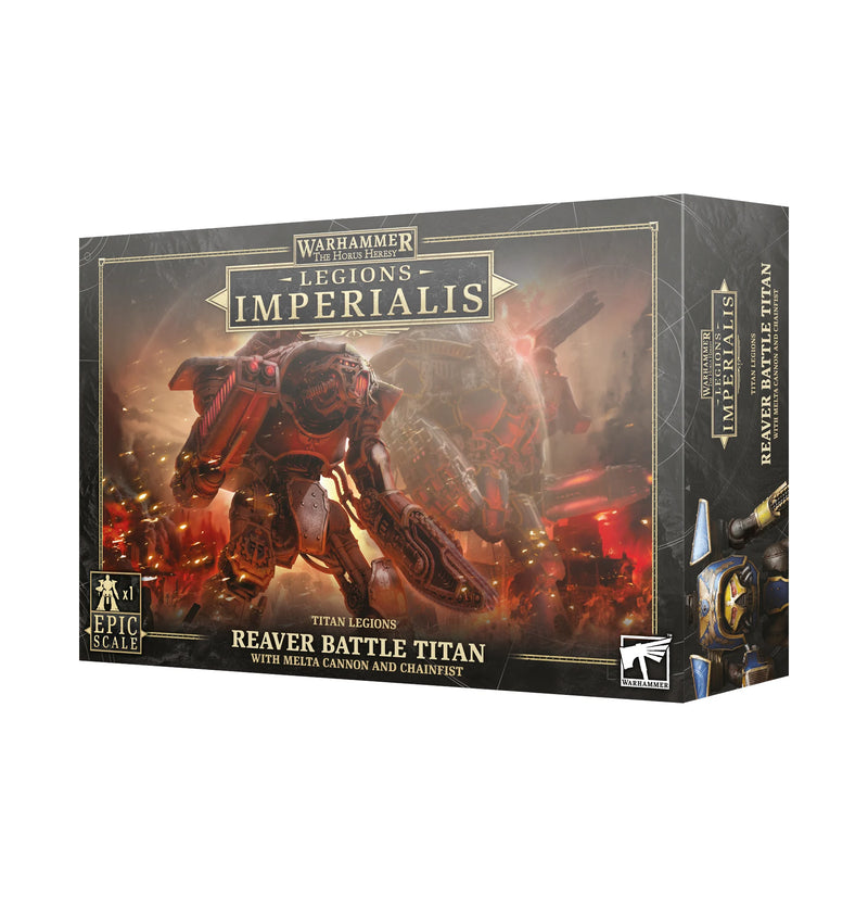 Legions Imperialis: Reaver Titan with Melta Cannon and Chainfist - Games Workshop