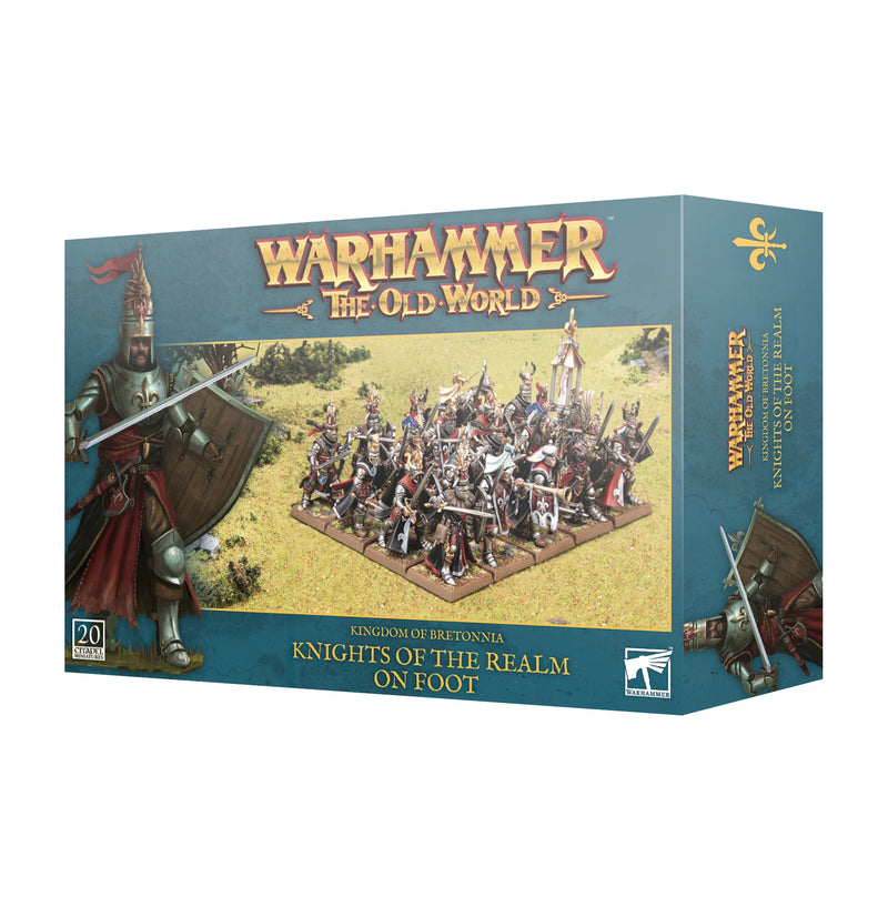 Kingdom of Bretonnia: Knights of the Realm on Foot - Games Workshop