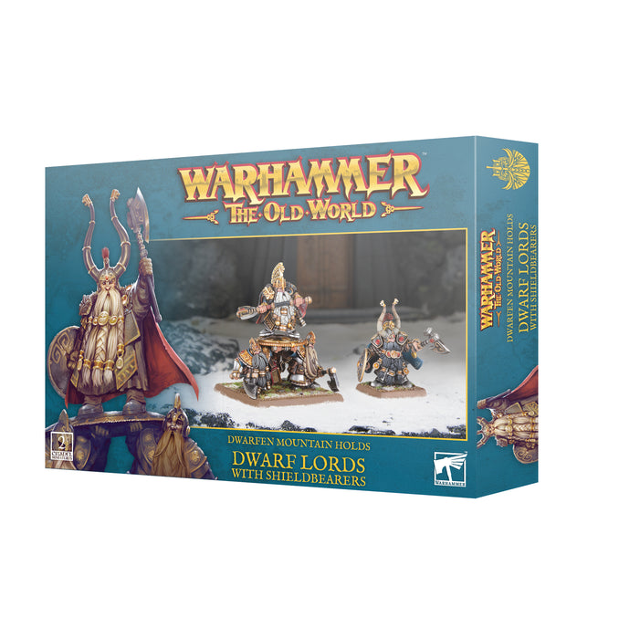 Dwarfen Mountain Holds: Dwarf Lords With Shieldbearers - Games Workshop