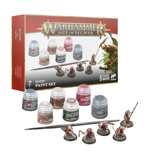 Age of Sigmar: Skaven Paint Set - Games Workshop