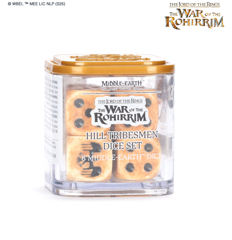 Middle-Earth Strategy Battle Game: Hill Tribesmen Dice Set - Games Workshop