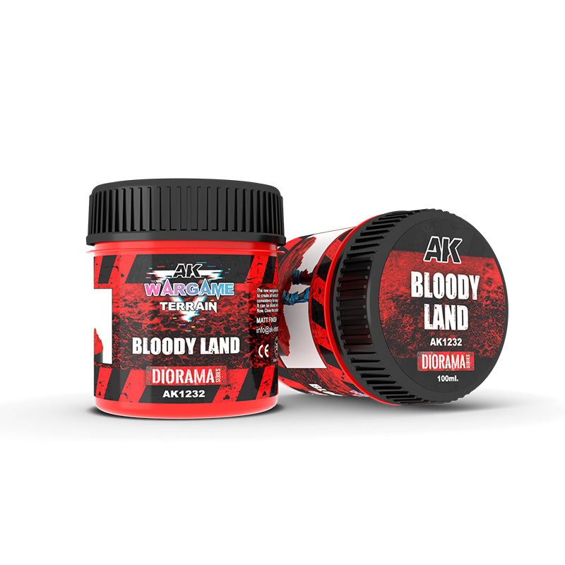 Bloody Land (100ml) - Wargame Terrain - AK Interactive