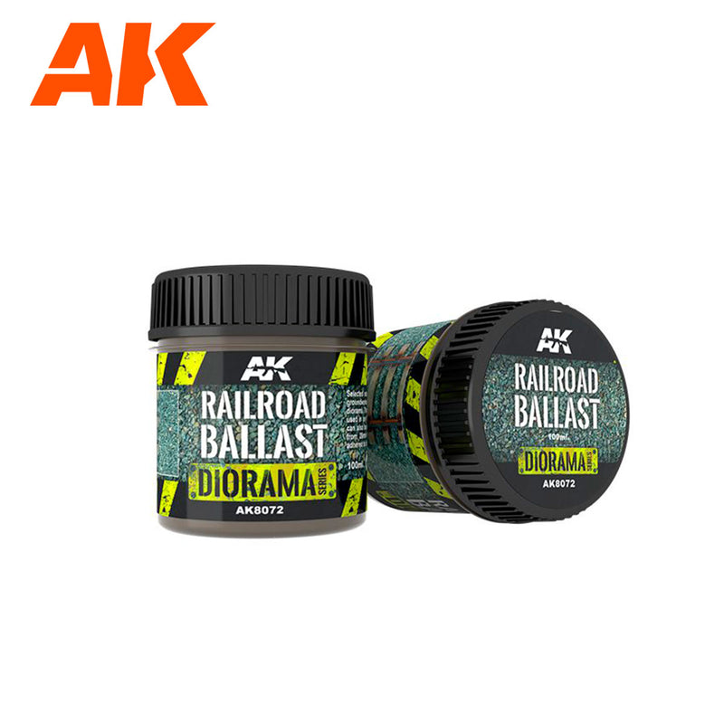 Railroad Ballast - 100ml - AK Interactive - AK Interactive