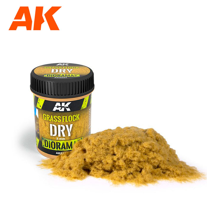 Grass Flock Dry - AK Interactive