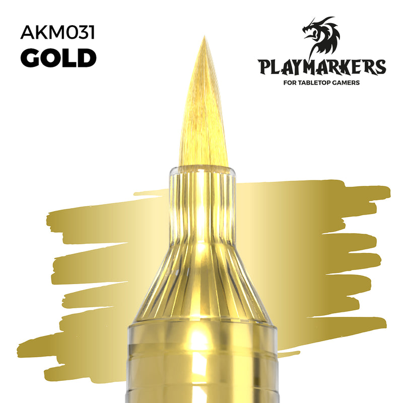 Playmarkers: Gold from AK Interactive