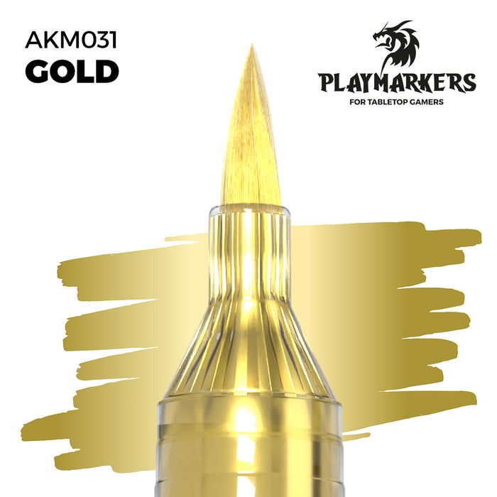 Playmarkers: Gold from AK Interactive