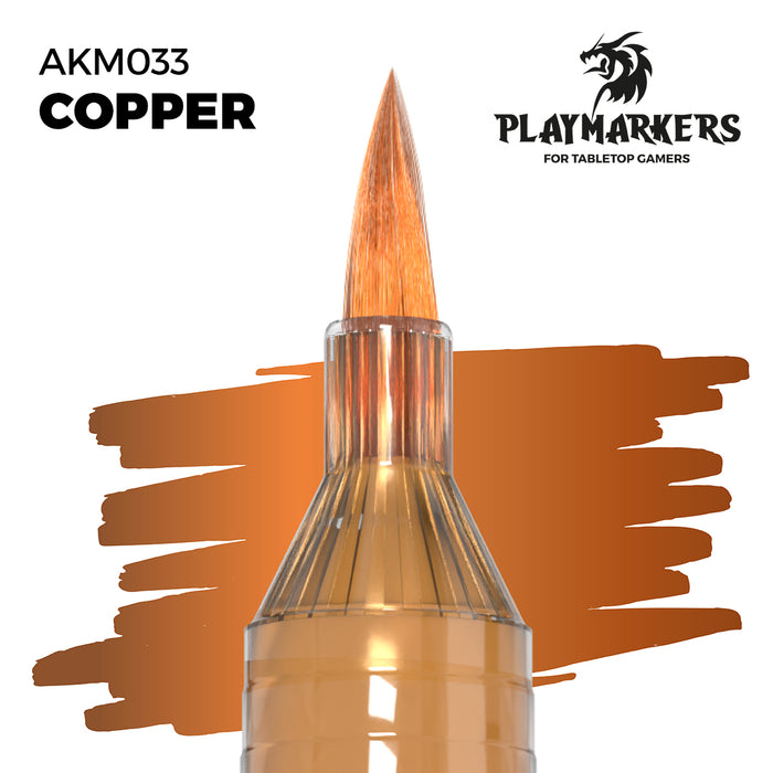 AK Play Markers - Copper - AK Interactive