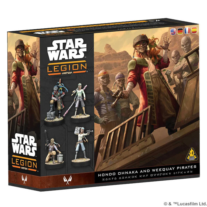 Star Wars: Legion – Hondo Ohnaka & Weequay Pirates - Atomic Mass Games