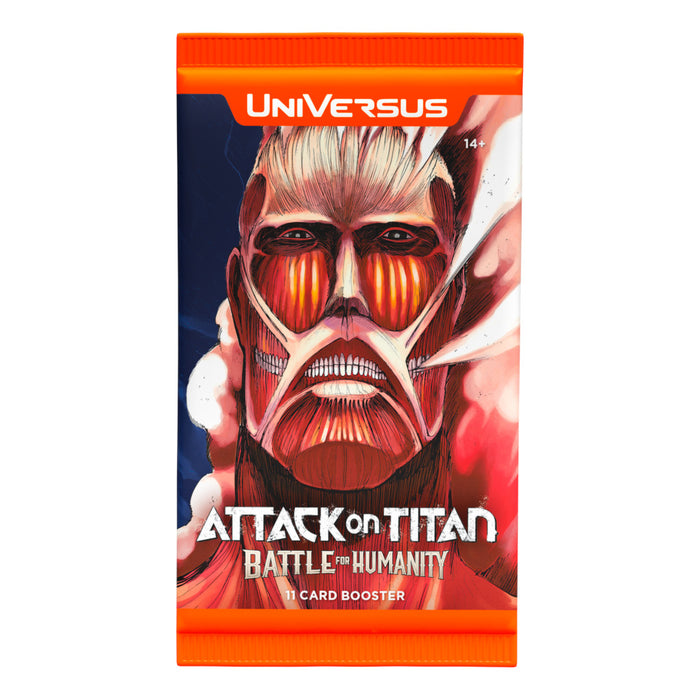 Attack on Titan: Battle for Humanity Booster Pack - Universus Collectible Card Game