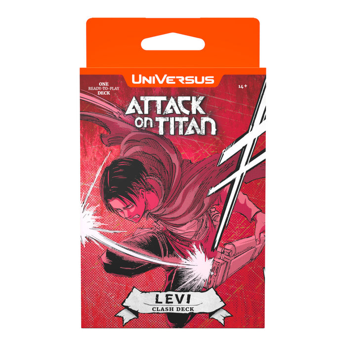 Attack on Titan: Battle for Humanity Clash Deck - Universus Collectible Card Game