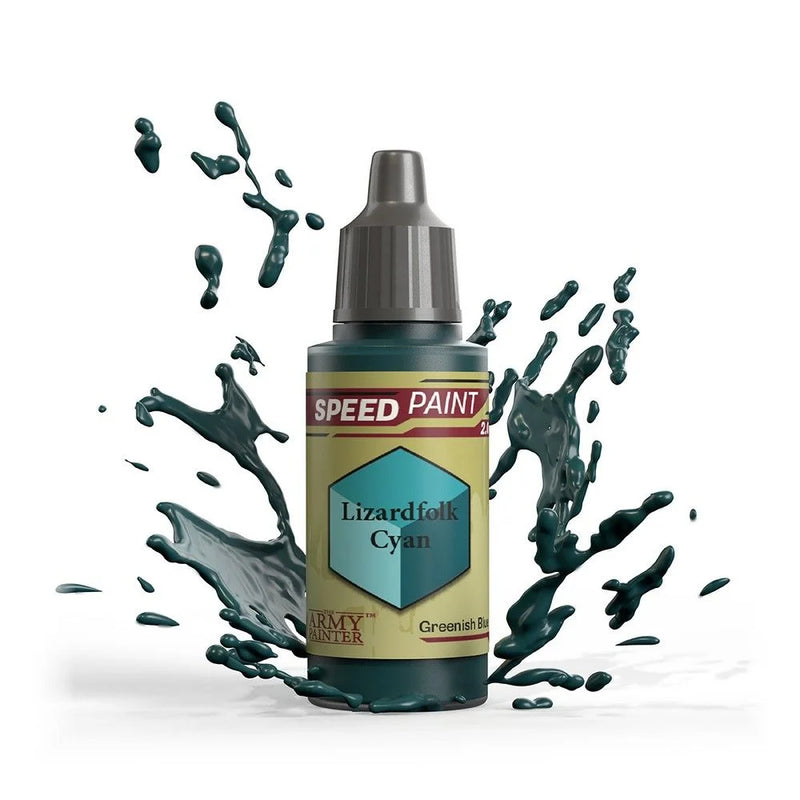 Speed Paint 2.0: Lizard Cyan