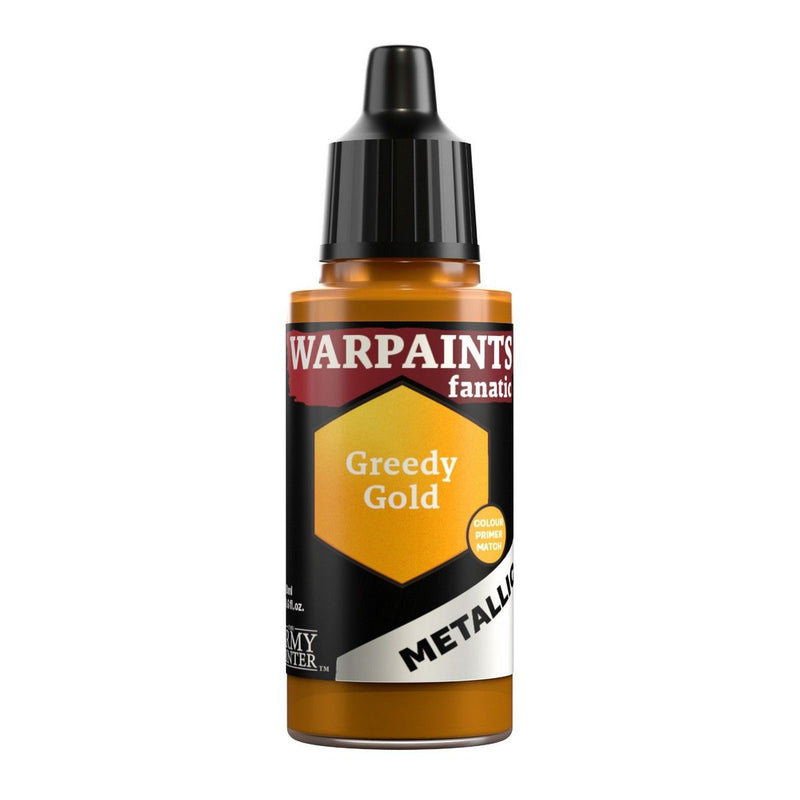 Warpaints Fanatic Metallic: Greedy Gold - The Army Painter