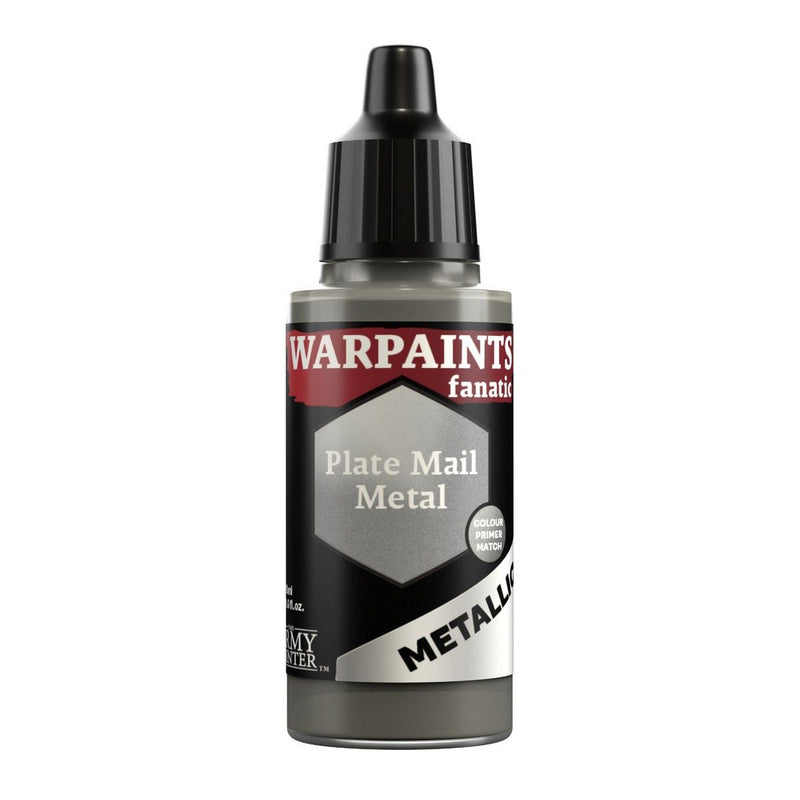 Warpaints Fanatic Metallic: Plate Mail Metal - The Army Painter