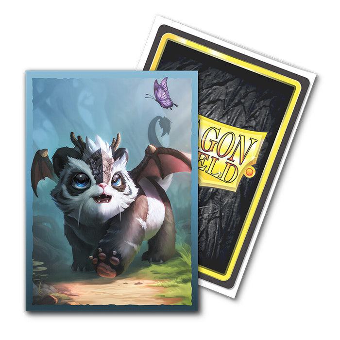 The Pandragon - Brushed Art Sleeves - Standard Size - Dragon Shield