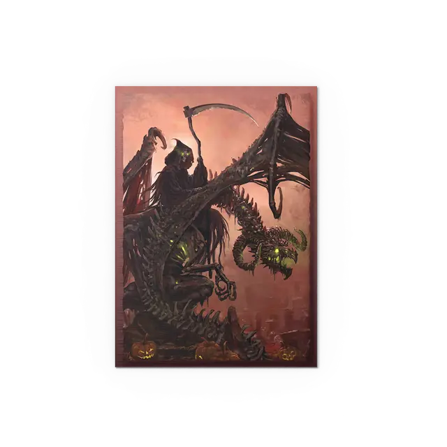 Halloween 2025 Brushed Art Sleeves - Dragon Shield