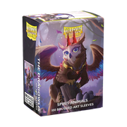 The Dragowlis - Brushed Art Sleeves Standard Size (100) - Dragon Shield - Arcane Tinmen