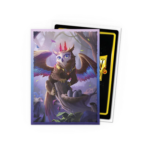 The Dragowlis - Brushed Art Sleeves Standard Size (100) - Dragon Shield - Arcane Tinmen