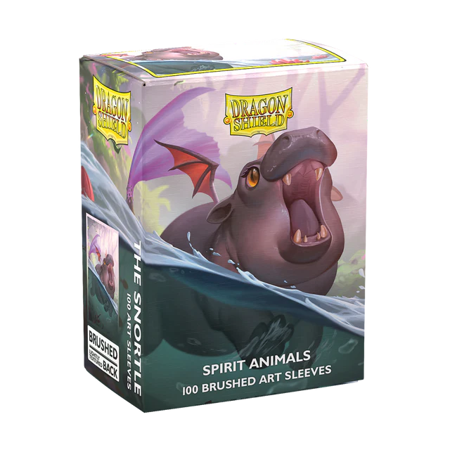 The Snortle - Brushed Art Sleeves Standard Size (100) - Dragon Shield