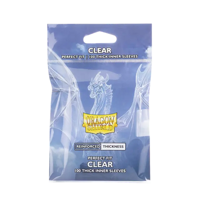 Perfect Fit Thick Inner Sleeves - Clear (100) - Dragon Shield