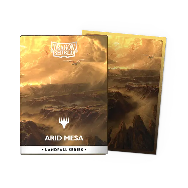 Landfall Series Arid Mesa - Matte Dual Art Sleeves (100) - Dragon Shield