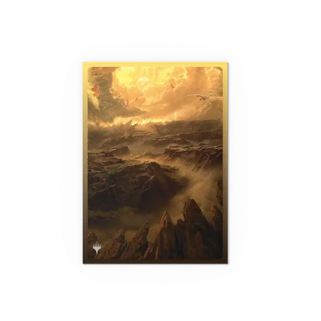 Landfall Series Arid Mesa - Matte Dual Art Sleeves (100) - Dragon Shield