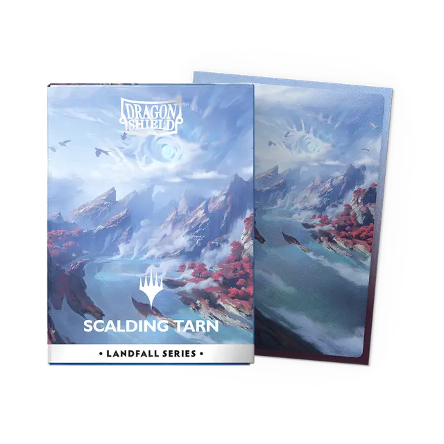 Landfall Series Scalding Tarn - Matte Dual Art Sleeves (100) - Dragon Shield