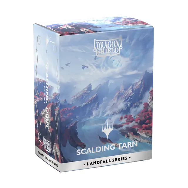 Landfall Series Scalding Tarn - Matte Dual Art Sleeves (100) - Dragon Shield