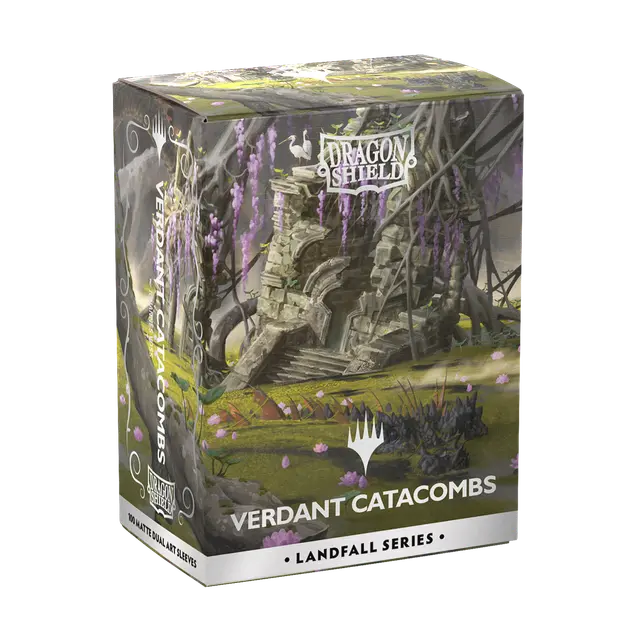 Landfall Series Verdant Catacombs - Matte Dual Art Sleeves (100) - Dragon Shield