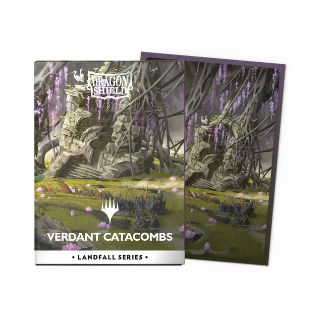 Landfall Series Verdant Catacombs - Matte Dual Art Sleeves (100) - Dragon Shield