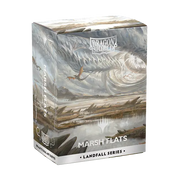 Landfall Series Marsh Flats - Matte Dual Art Sleeves (100) - Dragon Shield - Arcane Tinmen