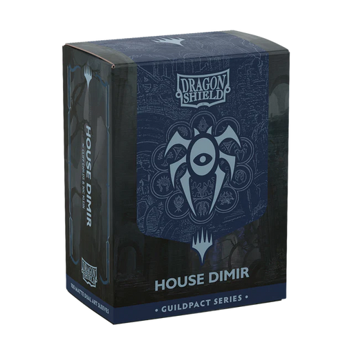 Guildpact Series - House Dimir - Matte Dual Art Sleeves - Dragon Shield - Arcane Tinmen