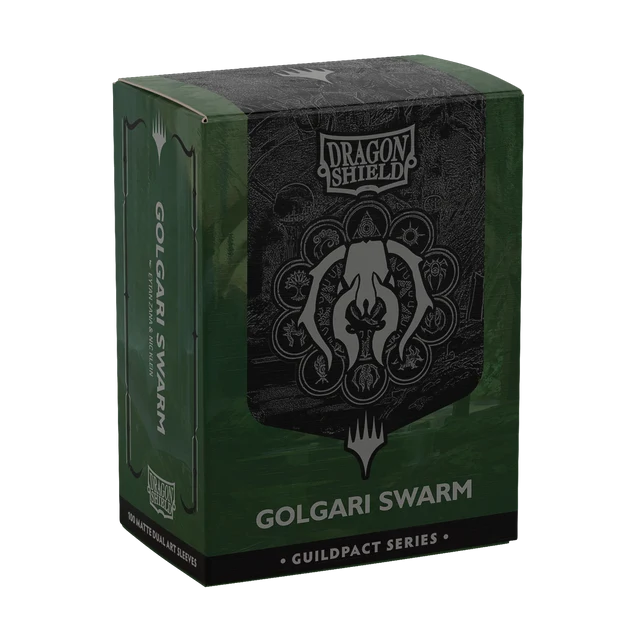 Guildpact Series - Golgari Swarm - Matte Dual Art Sleeves - Dragon Shield