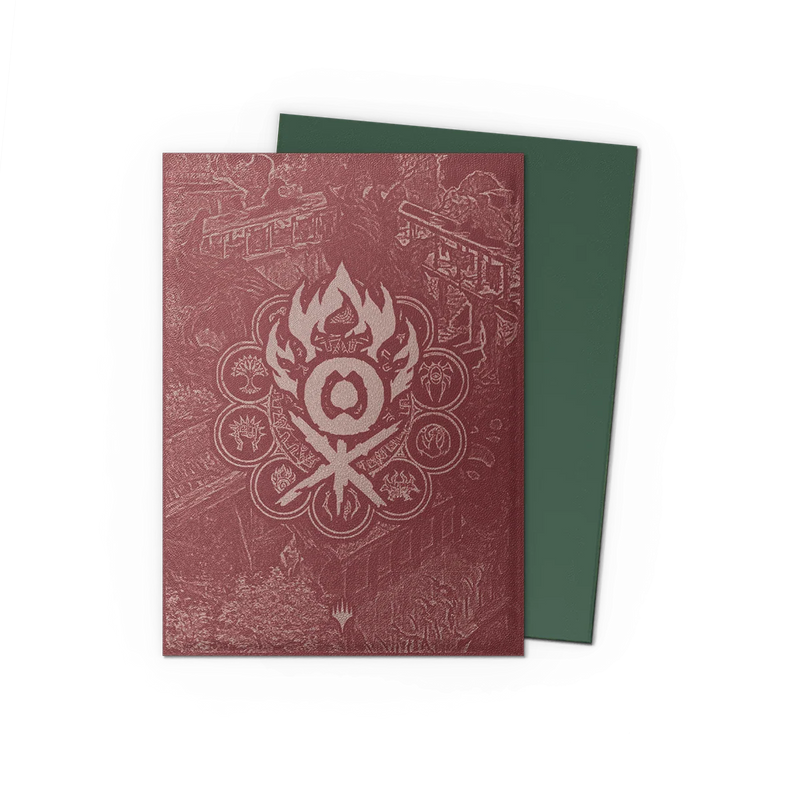 Guildpact Series - Gruul Clans - Matte Dual Art Sleeves - Dragon Shield