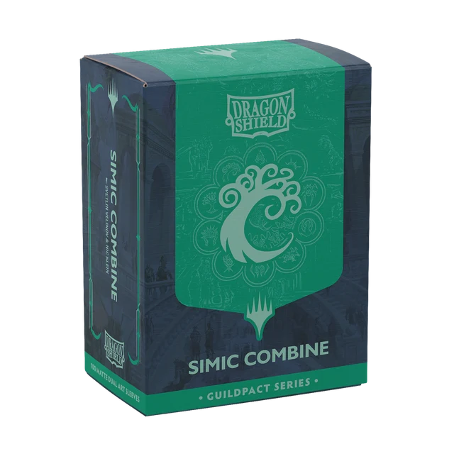 Guildpact Series - Simic Combine - Matte Dual Art Sleeves - Dragon Shield