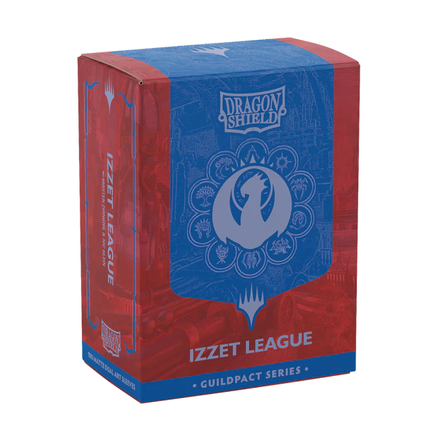 Guildpact Series -   Izzet League - Matte Dual Art Sleeves - Dragon Shield