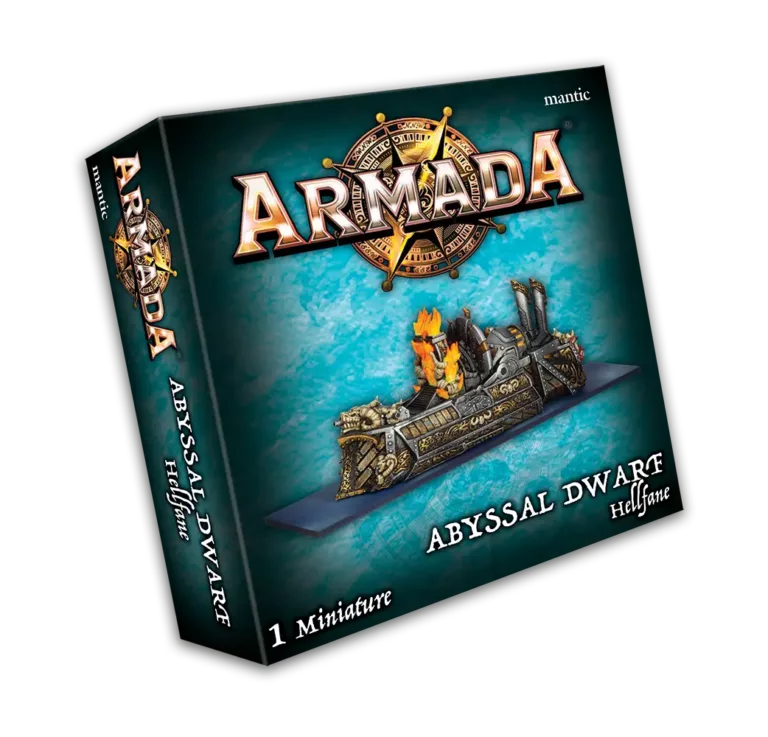 Abyssal Dwarf Hellfane - Armada - Mantic Games